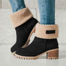 Bota Feminina de Inverno Forrada em Lã Ferrazi