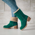 Bota Feminina de Inverno Forrada em Lã Ferrazi