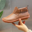 Bota de Couro Feminina Cano Curto Ferrazi