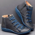 Bota de Inverno Feminina De Couro Ferrazi