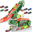 Caminhão Rampa Engole Dinossauro Brinquedo Infantil Ferrazi