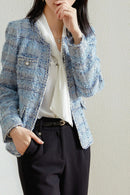 Casaco Feminino Clássico de Tweed Ferrazi