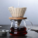 Conjunto Bule de Café de Vidro com Coador de Aço Inoxidável Ferrazi