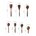 Conjunto Utensílios de Cozinha de Madeira Ferrazi