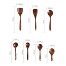Conjunto Utensílios de Cozinha de Madeira Ferrazi