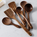 Conjunto Utensílios de Cozinha de Madeira Ferrazi