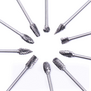Brocas rotativas conjunto com 10 peças
