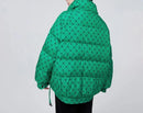 Jaqueta Feminina de Inverno Puffer com Capuz Ferrazi