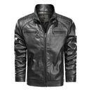 Jaqueta Masculina de Couro Slim Ferrazi
