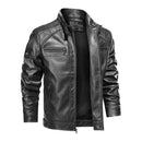 Jaqueta Masculina de Couro Slim Ferrazi