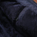 Jaqueta Masculina de Inverno com Capuz Forrada com Lã Ferrazi
