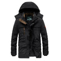 Jaqueta Masculina de Inverno com Capuz Forrada com Lã Ferrazi