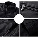 Jaqueta de Couro Masculina Slim Resistente Ferrazi
