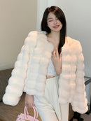 Jaqueta de Inverno Feminina Puffer Pelucia Ferrazi