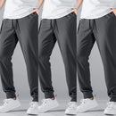 Kit 3 Calças Masculino de Moletom Jogger Flaneladas Ferrazi