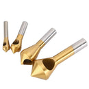 Kit Brocas de Chanfro Escareada Para Perfuração