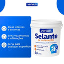 Selante Impermeabilizante para Infiltrações e Vazamentos 1 Litro Ferrazi