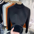 Suéter de Inverno Feminino de Lã Forrado Ferrazi