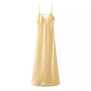 Vestido Feminino Elegante de Verão com Decote V Ferrazi