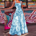 Vestido Feminino de Verão Longo Floral Ferrazi